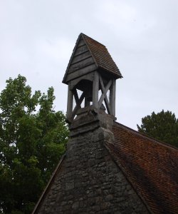 St Bartholomew's Church, Church Lane, Botley (May 2019) (Bell-cot)