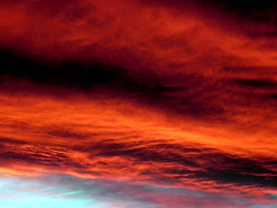 Afterglow weather sky