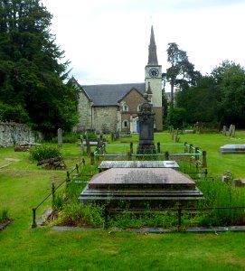 St Andrew's Church, Gatton Park, Gatton (June 2013) (Churchyard) (2)