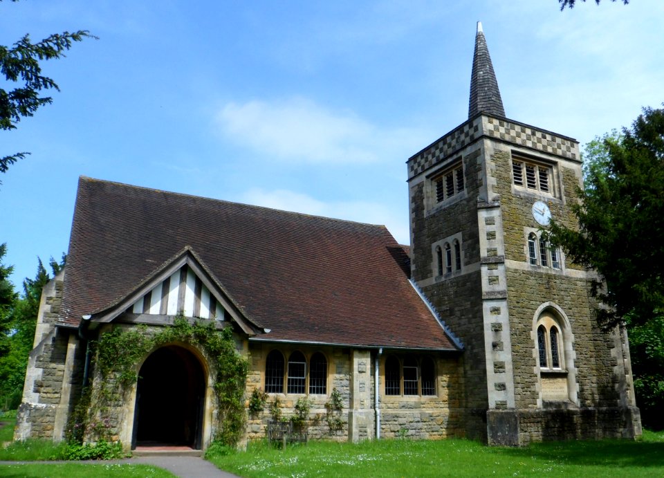 St Andrew's Church, Kent Hatch Road, Limpsfield Chart