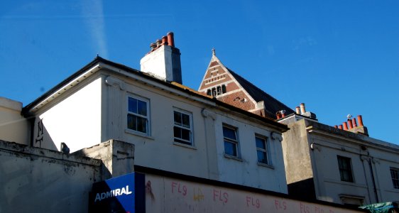 St Bartholomew's Church, Ann Street, Brighton (NHLE Code 1379913) (September 2018) (Roof seen from London Road)