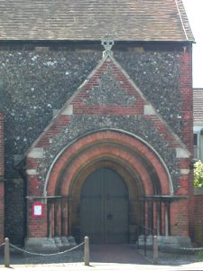 St Barnabas' Church, Sackville Road, Hove (NHLE Code 1187547) (June 2007) (Entrance Porch)