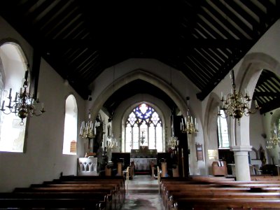 St Bartholomew, Otford, nave 01