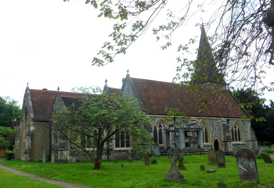 St Andrew's Church, Church Street, Cobham (NHLE Code 1188115) (May 2014) (1)