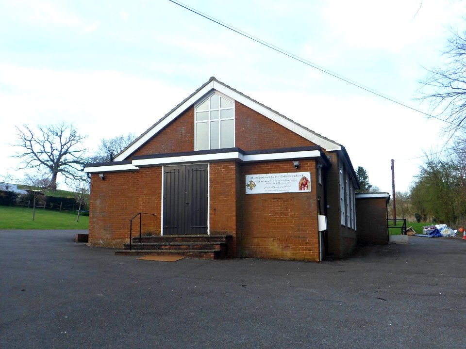 St Augustine's Coptic Orthodox Church, Station Road, Gomshall (March 2014, from Southwest) (3)