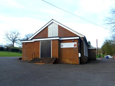 St Augustine's Coptic Orthodox Church, Station Road, Gomshall (March 2014, from Southwest) (3)