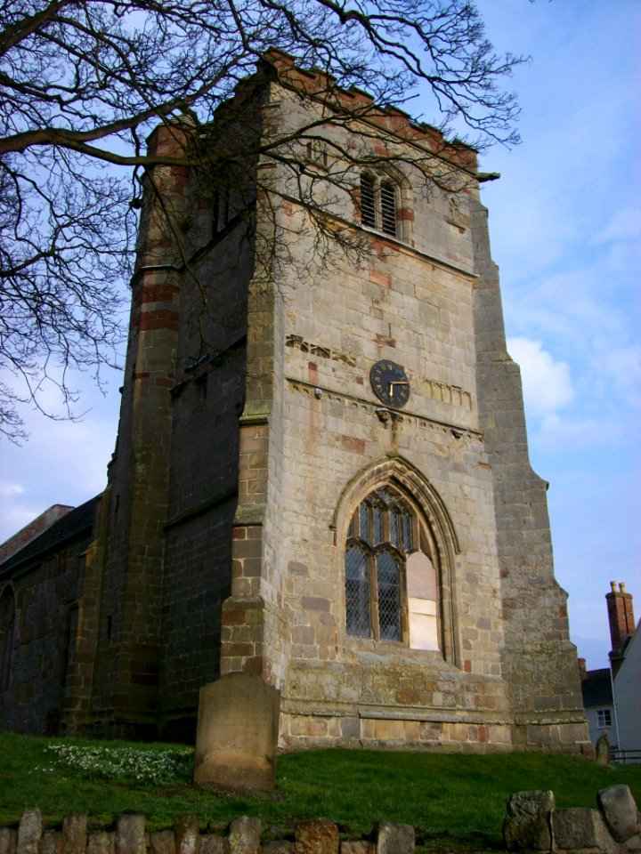 St Andrew, Wroxeter, the tower