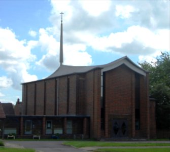 St Barnabas' Church, Fromond Road, Weeke, Winchester (June 2019) (8)