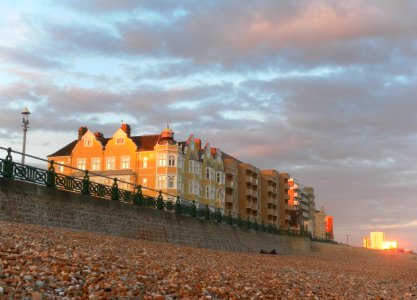 St Aubyn's Mansions, Bath Court, Benham Court and Spa Court, King's Esplanade, Hove (July 2013) (1)