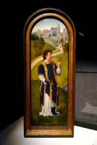 St. Stephen by Hans Memling, c. 1479-1480, oil on panel - Cincinnati Art Museum - DSC03013