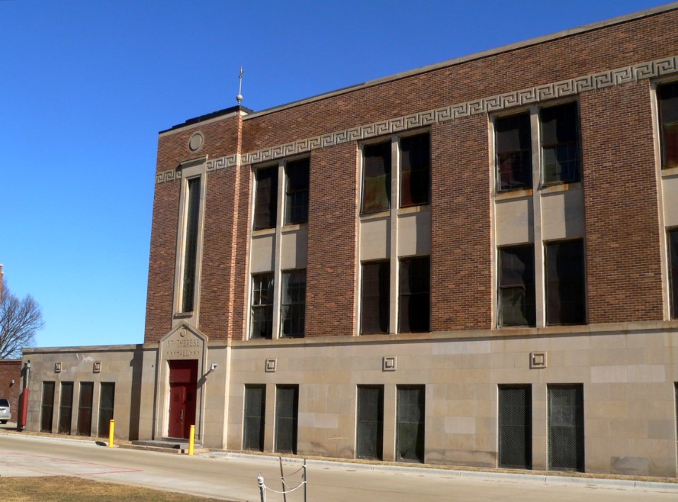 St. Therese Hall (Marty Indian School) N end from SW 1