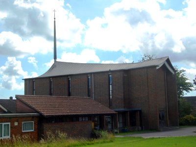 St Barnabas' Church, Fromond Road, Weeke, Winchester (June 2019) (6)