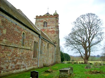 St Andrew, Wroxeter. north wall