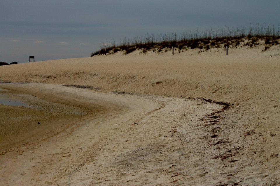St Andrews State Park Inlet and Dune