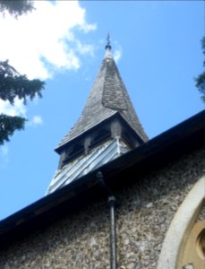 St Andrew's Church, Havant Road, Farlington (August 2017) (Spire) (1)