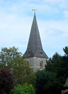 St Andrew's Church, Church Street, Cobham (NHLE Code 1188115) (May 2014) (2)