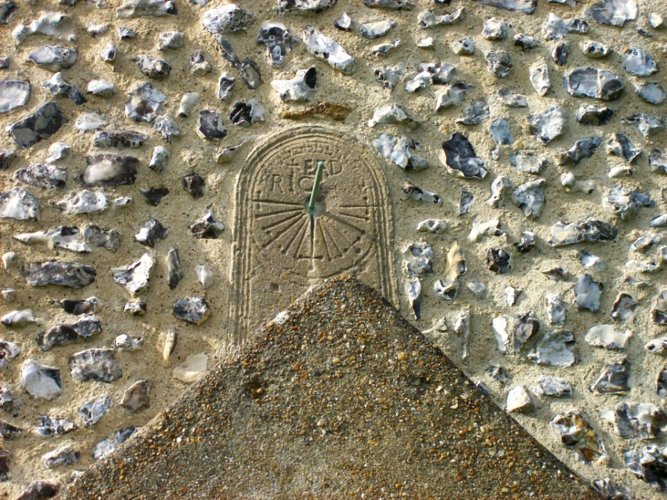 St Andrew, Bishopstone, the sundial