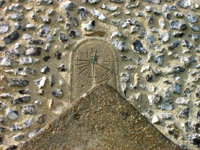 St Andrew, Bishopstone, the sundial
