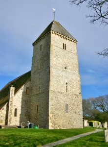 St Andrew, Bishopstone, tower photo