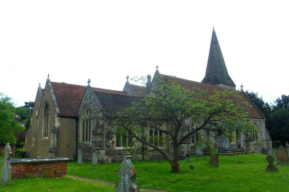 St Andrew's Church, Church Street, Cobham (NHLE Code 1188115) (May 2014) (5)