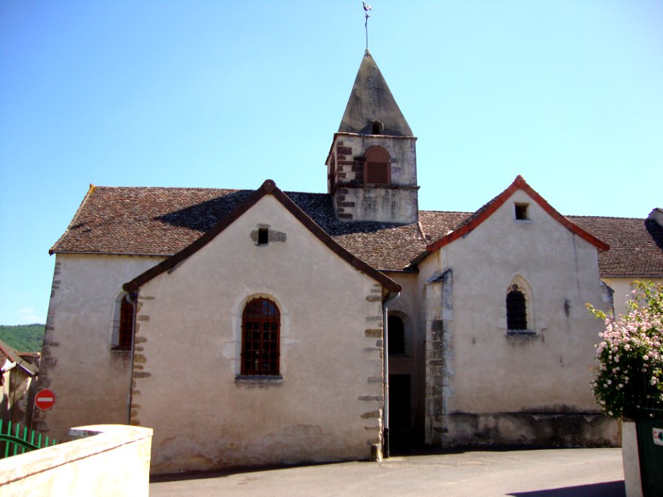 St.Jean-de-Vaux (Saône-et-Loire, Fr) église
