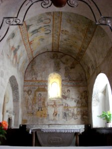 St.Jean-St.Maurice-s-Loire, frescos de l'eglise St.Maurice