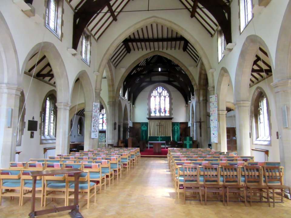 St Alban's Church, Tilford Road, Hindhead (June 2015) (Interior View)