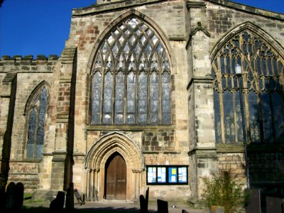 St. Oswald, Ashbourne, South door
