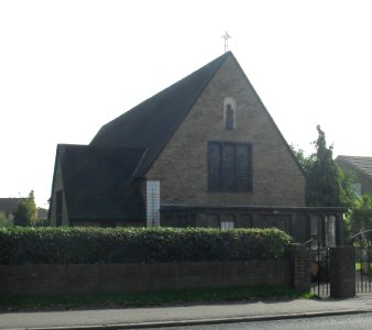 St Wilfrid's RC Church, South Road, Hailsham (October 2010) (1955 building) (2)