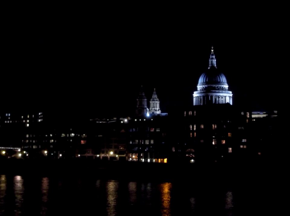 St. Paul's at night