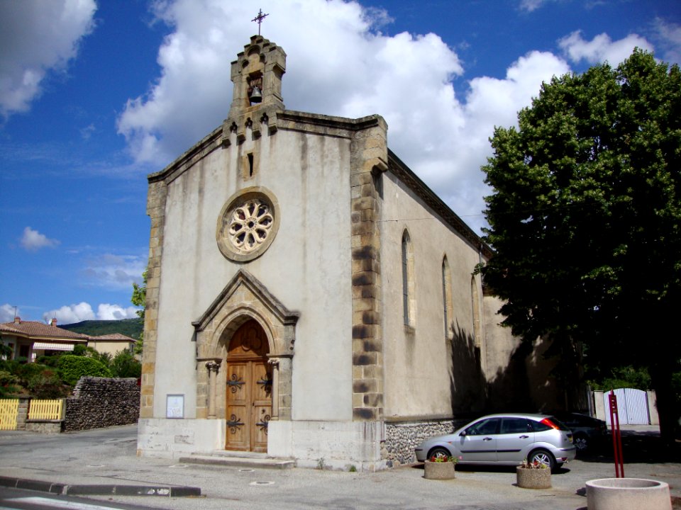 St.Julien-en-Saint-Alban (Ardèche, Fr) église catholique