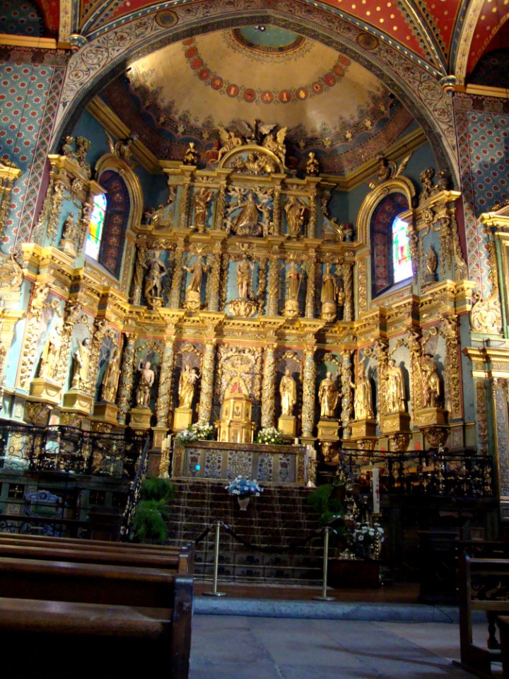 St.Jean-de-Luz, altar piece, church St.Jean-Baptiste