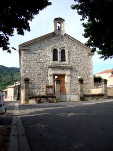 St.Fortunat-sur-Eyrieux (Ardèche, Fr) temple photo