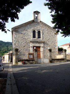 St.Fortunat-sur-Eyrieux (Ardèche, Fr) temple