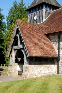 St Andrew's Church, Church Lane, Medstead (NHLE Code 1338947) (July 2019) (Entrance Porch)