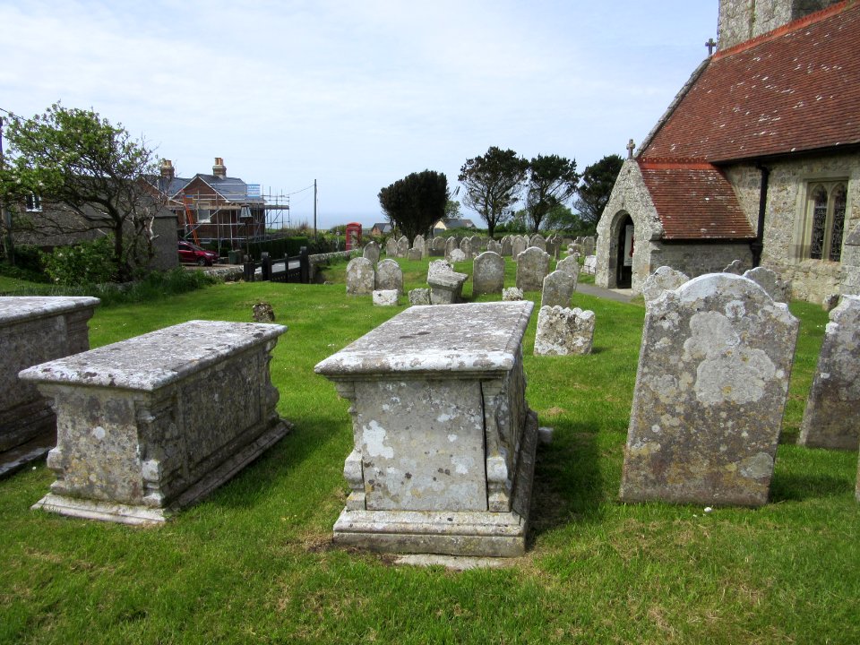 St Andrew's Church, Church Place, Chale (May 2016) (Churchyard) (1)