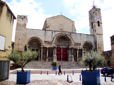 St.Gilles-du-Gard (Gard, Fr) abbatiale, façade ouest