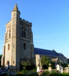 St Andrew's Church, Church Road, Hove (NHLE Code 1205303) (July 2013)