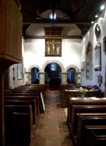 St Wulfran's Church, Greenways, Ovingdean (NHLE Code 1380550) (August 2014) (Interior) (4)