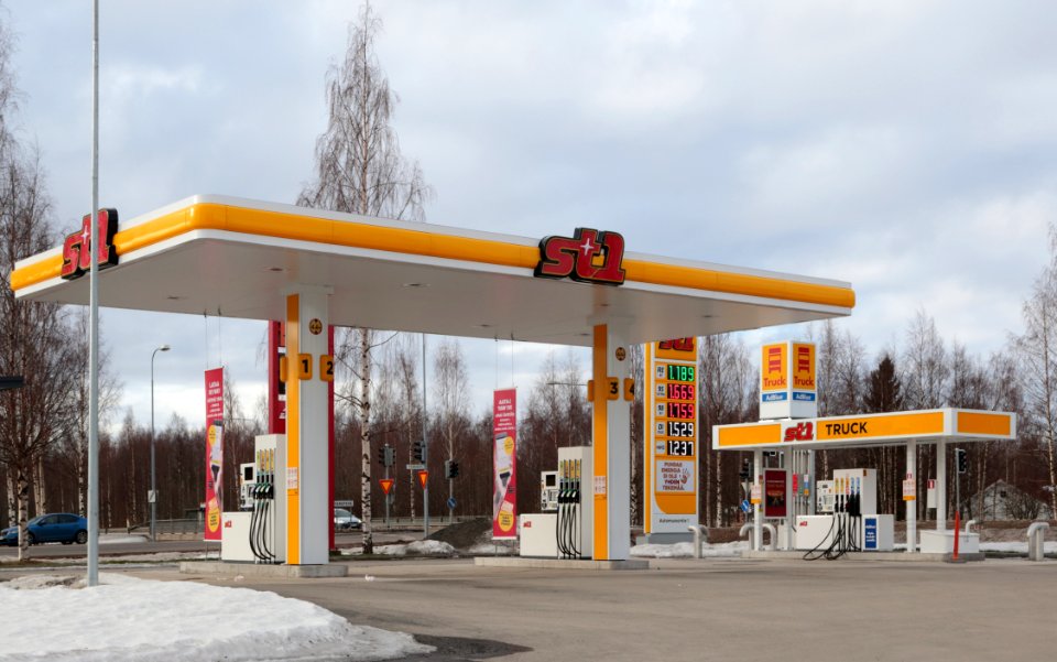St1 Automuseontie Oulu 20210402