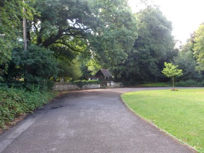 St Andrew's Church, Brighton Road, Kingswood (August 2013) (Lychgate) (1)