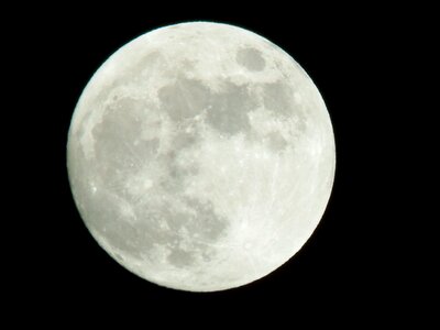 Natural starry sky moon