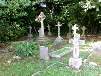 St Andrew's Church, Brighton Road, Kingswood (August 2013) (Churchyard) (2)