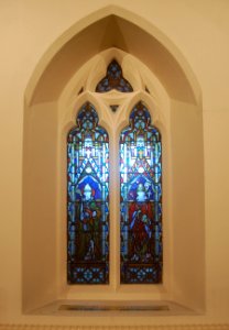 St Paul's Church, West Street, Brighton (NHLE Code 1381098) (September 2019) (Stained Glass Window) (2)