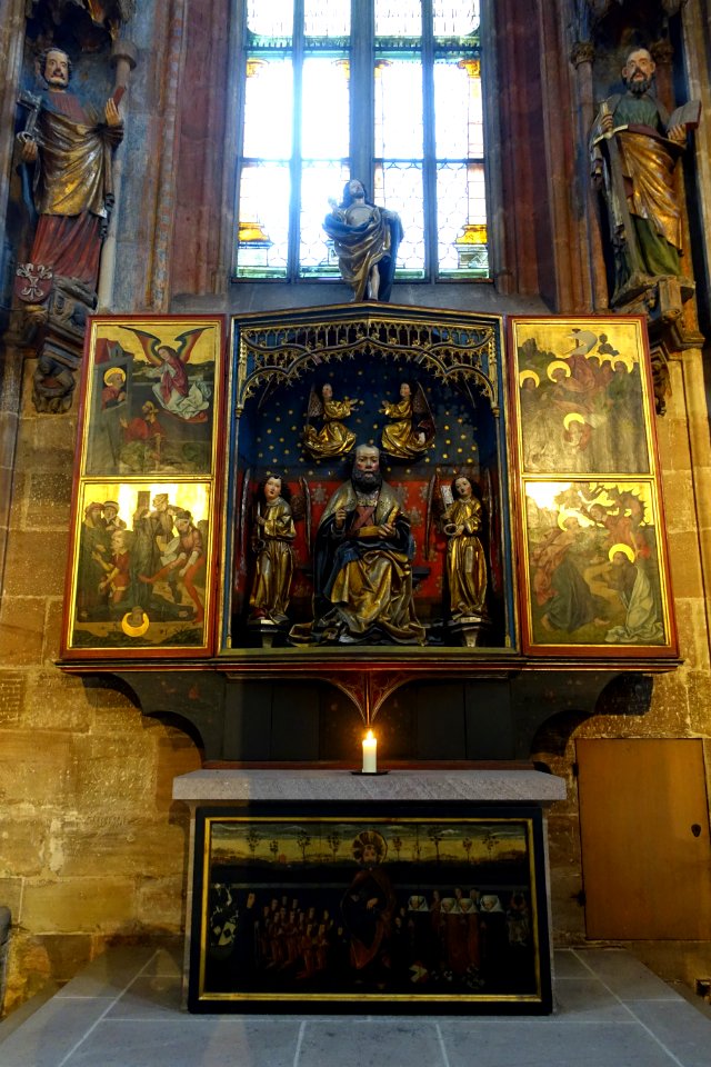 St Peter's altar - St. Sebald church - Nuremberg, Germany - DSC01955