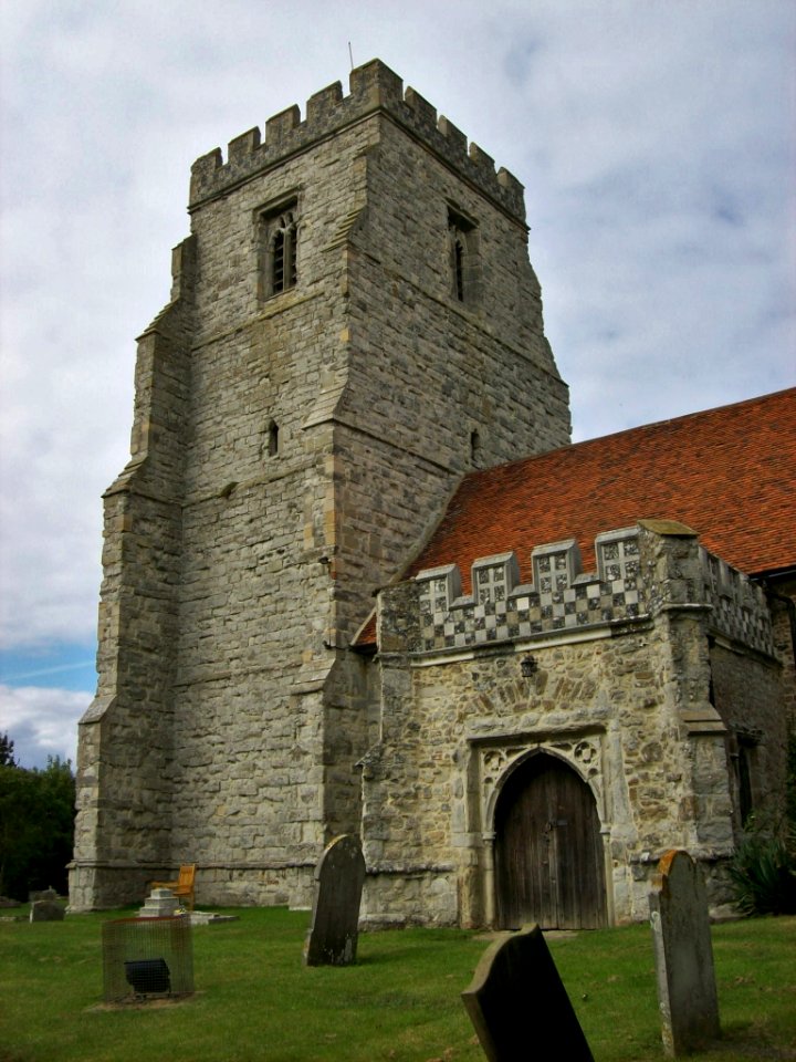 St Nicholas, Canewdon- tower and porch