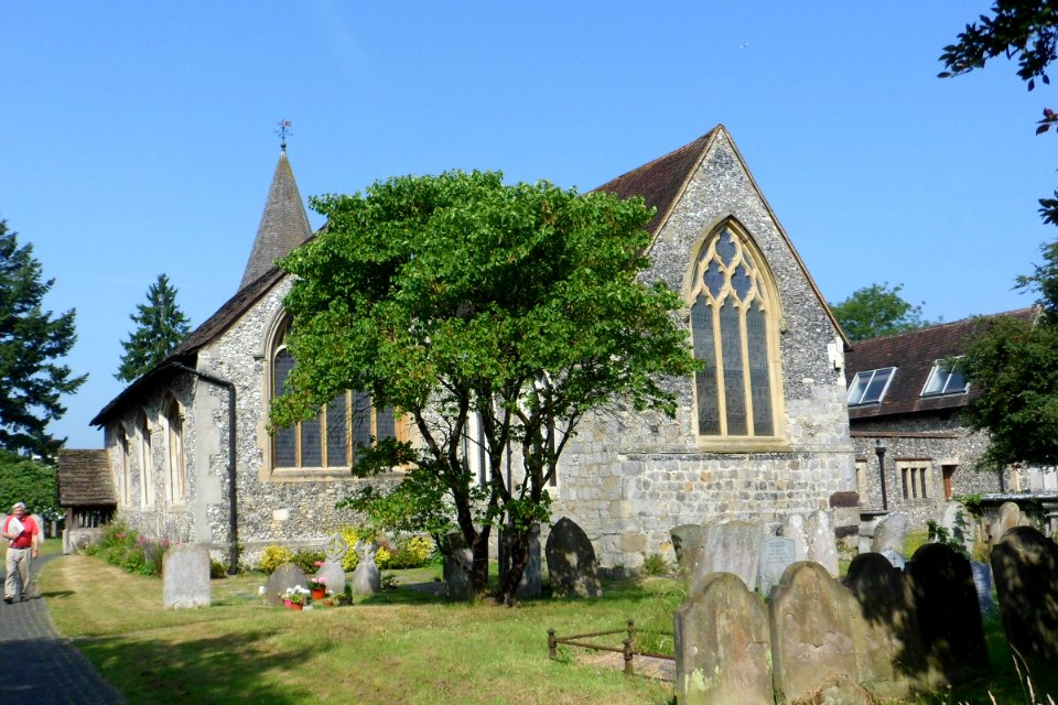 St Nicolas' Church, Church Road, Great Bookham (NHLE Code 1028641) (July 2013) (11)