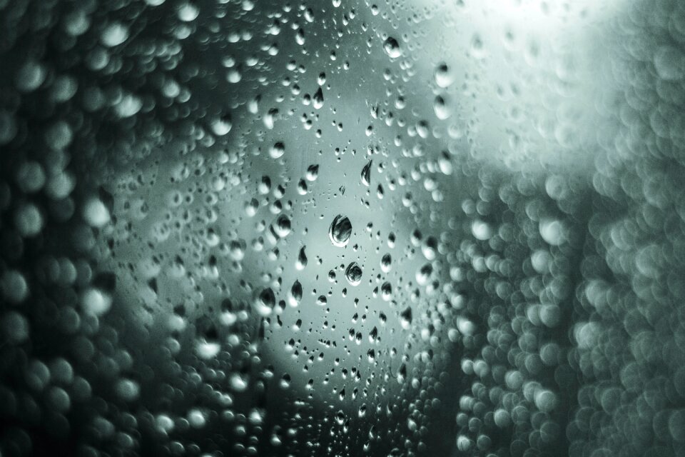 Raindrop water splash