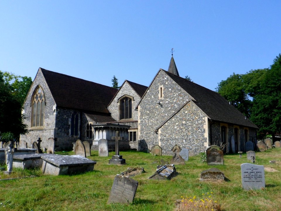 St Nicolas' Church, Church Road, Great Bookham (NHLE Code 1028641) (July 2013) (2)