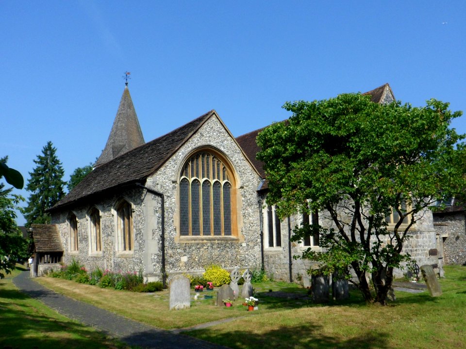 St Nicolas' Church, Church Road, Great Bookham (NHLE Code 1028641) (July 2013) (12)